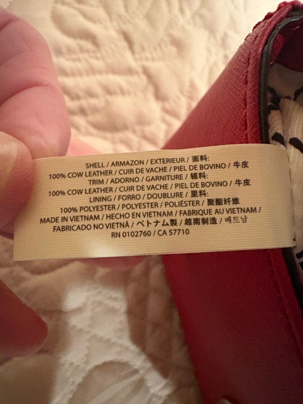 Kate Spade New York Newbury Lane Keira Clutch Red - Picture 12 of 15